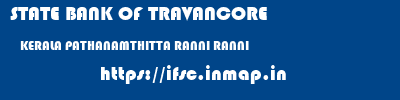 STATE BANK OF TRAVANCORE  KERALA PATHANAMTHITTA RANNI RANNI  ifsc code